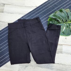 Spanx The Perfect Black Pant Backseam Skinny Leggings Size Small